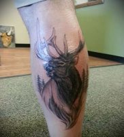 Фото тату лось — 30052017 — пример — 004 tattoo elk