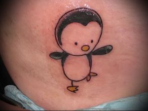 Фото тату пингвин - 05062017 - пример - 044 Tattoo penguin