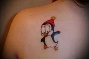 Фото тату пингвин - 05062017 - пример - 085 Tattoo penguin