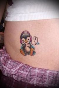 Фото тату пингвин - 05062017 - пример - 094 Tattoo penguin