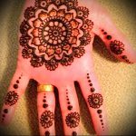 Фото Мехенди на ладони - 17062017 - пример - 001 Mehendi in the palm of your hand