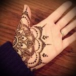 Фото Мехенди на ладони - 17062017 - пример - 002 Mehendi in the palm of your hand