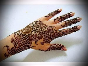 Фото Мехенди на ладони - 17062017 - пример - 008 Mehendi in the palm of your hand