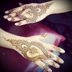 Фото Мехенди на ладони - 17062017 - пример - 009 Mehendi in the palm of your hand