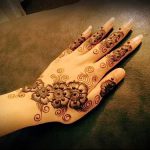 Фото Мехенди на ладони - 17062017 - пример - 014 Mehendi in the palm of your hand