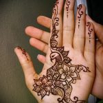 Фото Мехенди на ладони - 17062017 - пример - 029 Mehendi in the palm of your hand