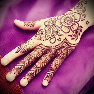 Фото Мехенди на ладони - 17062017 - пример - 031 Mehendi in the palm of your hand