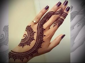 Фото Мехенди на ладони - 17062017 - пример - 033 Mehendi in the palm of your hand