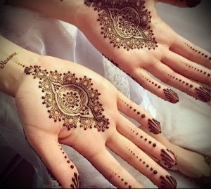 Фото Мехенди на ладони - 17062017 - пример - 034 Mehendi in the palm of your hand