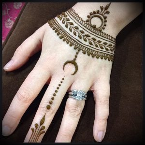 Фото Мехенди на ладони - 17062017 - пример - 035 Mehendi in the palm of your hand