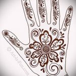 Фото Мехенди на ладони - 17062017 - пример - 041 Mehendi in the palm of your hand