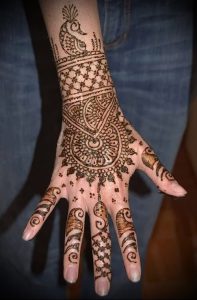 Фото Мехенди на ладони - 17062017 - пример - 042 Mehendi in the palm of your hand