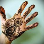 Фото Мехенди на ладони - 17062017 - пример - 047 Mehendi in the palm of your hand
