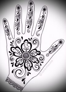 Фото Мехенди на ладони - 17062017 - пример - 065 Mehendi in the palm of your hand