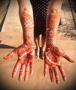 Фото Мехенди на ладони - 17062017 - пример - 073 Mehendi in the palm of your hand