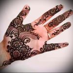 Фото Мехенди на ладони - 17062017 - пример - 074 Mehendi in the palm of your hand