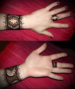 Фото Мехенди на ладони - 17062017 - пример - 078 Mehendi in the palm of your hand