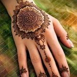Фото Мехенди на ладони - 17062017 - пример - 080 Mehendi in the palm of your hand