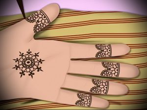 Фото Мехенди на ладони - 17062017 - пример - 084 Mehendi in the palm of your hand