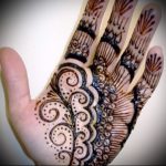 Фото Мехенди на ладони - 17062017 - пример - 086 Mehendi in the palm of your hand