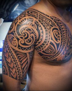 Фото тату Самоа - 16062017 - пример - 034 Tattoo of Samoa 234111