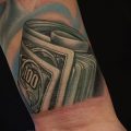 Фото тату деньги пример рисунка на теле - 16062017 - пример - 009 Tattoo money