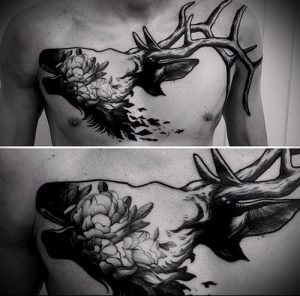 Фото тату лось - 30052017 - пример - 005 tattoo elk