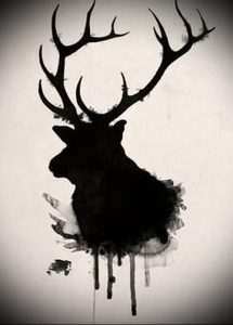 Фото тату лось - 30052017 - пример - 016 tattoo elk