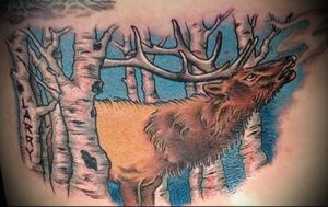 Фото тату лось - 30052017 - пример - 021 tattoo elk