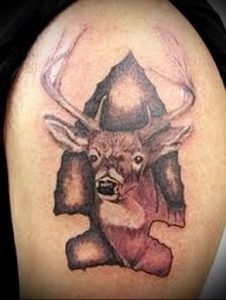Фото тату лось - 30052017 - пример - 026 tattoo elk
