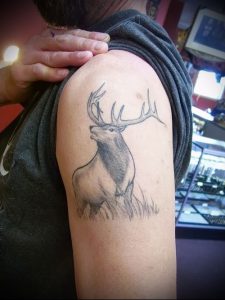 Фото тату лось - 30052017 - пример - 028 tattoo elk