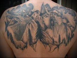 Фото тату лось - 30052017 - пример - 030 tattoo elk