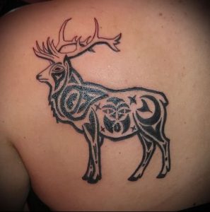Фото тату лось - 30052017 - пример - 031 tattoo elk