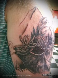 Фото тату лось - 30052017 - пример - 034 tattoo elk