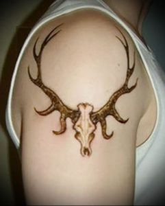 Фото тату лось - 30052017 - пример - 039 tattoo elk