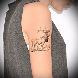 Фото тату лось - 30052017 - пример - 049 tattoo elk.989425176_ejbf
