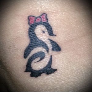 Фото тату пингвин - 05062017 - пример - 003 Tattoo penguin