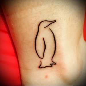 Фото тату пингвин - 05062017 - пример - 013 Tattoo penguin