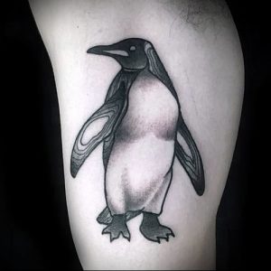 Фото тату пингвин - 05062017 - пример - 020 Tattoo penguin