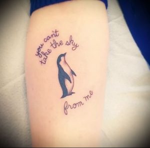 Фото тату пингвин - 05062017 - пример - 022 Tattoo penguin