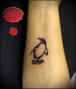 Фото тату пингвин - 05062017 - пример - 025 Tattoo penguin