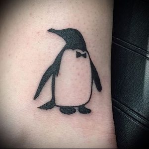Фото тату пингвин - 05062017 - пример - 027 Tattoo penguin