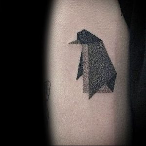 Фото тату пингвин - 05062017 - пример - 030 Tattoo penguin