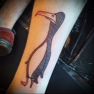 Фото тату пингвин - 05062017 - пример - 037 Tattoo penguin