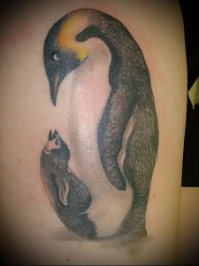 Фото тату пингвин - 05062017 - пример - 040 Tattoo penguin