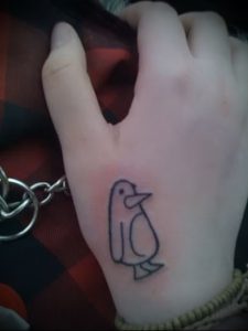 Фото тату пингвин - 05062017 - пример - 043 Tattoo penguin