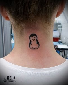 Фото тату пингвин - 05062017 - пример - 046 Tattoo penguin