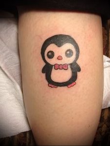 Фото тату пингвин - 05062017 - пример - 050 Tattoo penguin
