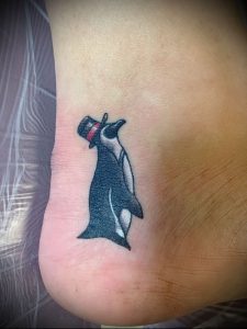 Фото тату пингвин - 05062017 - пример - 059 Tattoo penguin