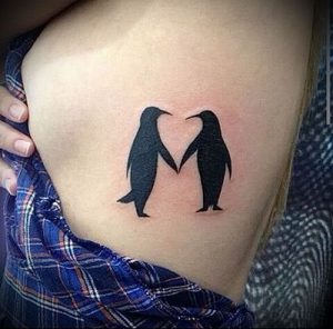 Фото тату пингвин - 05062017 - пример - 064 Tattoo penguin